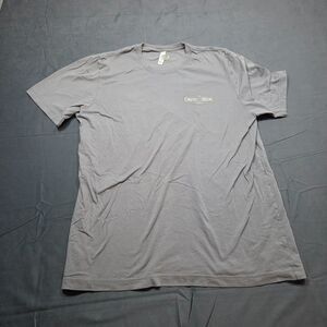 Circle Hook Fish Co Fishing T Shirt Mens XL Gray Bella Canvas Outdoor Angler